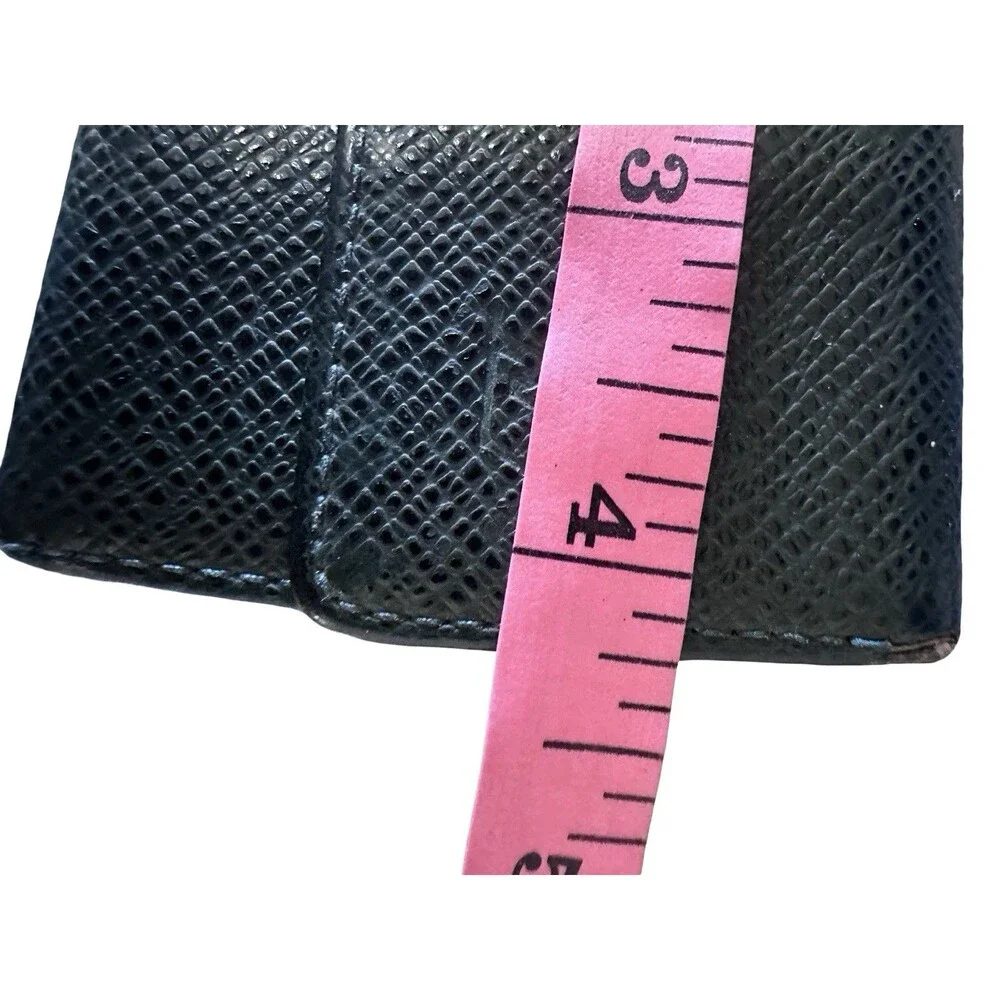 Louis Vuitton 6 Key Case Wallet Taiga Dark Green